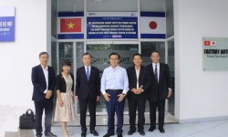 Trung tâm Đào tạo Khu Công nghệ cao hân hạnh được tiếp đoàn Thống đốc tỉnh Aichi, Nhật Bản