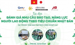 Tọa đàm ĐÁNH GIÁ NHU CẦU ĐÀO TẠO, ĐÁNH GIÁ NĂNG LỰC NGƯỜI LAO ĐỘNG THEO TIÊU CHUẨN NHẬT BẢN