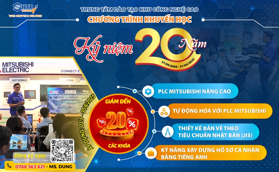 MỪNG SINH NHẬT TUỔI 20 SHTP TRAINING - GIẢM NGAY 20% HỌC PHÍ!