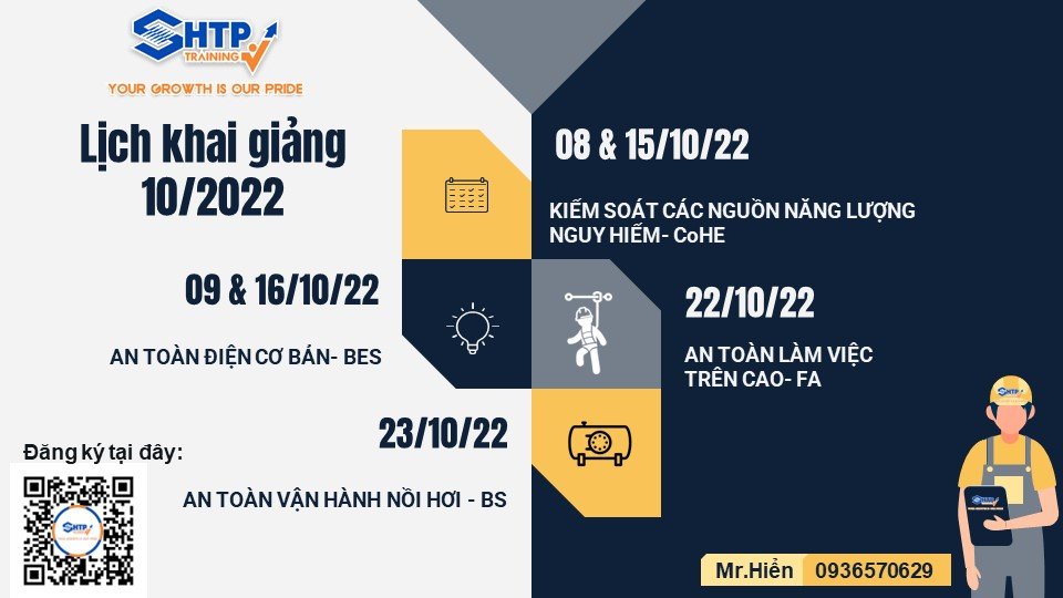 Khai giảng khóa Đào tạo An toàn lao động tháng 10/2022