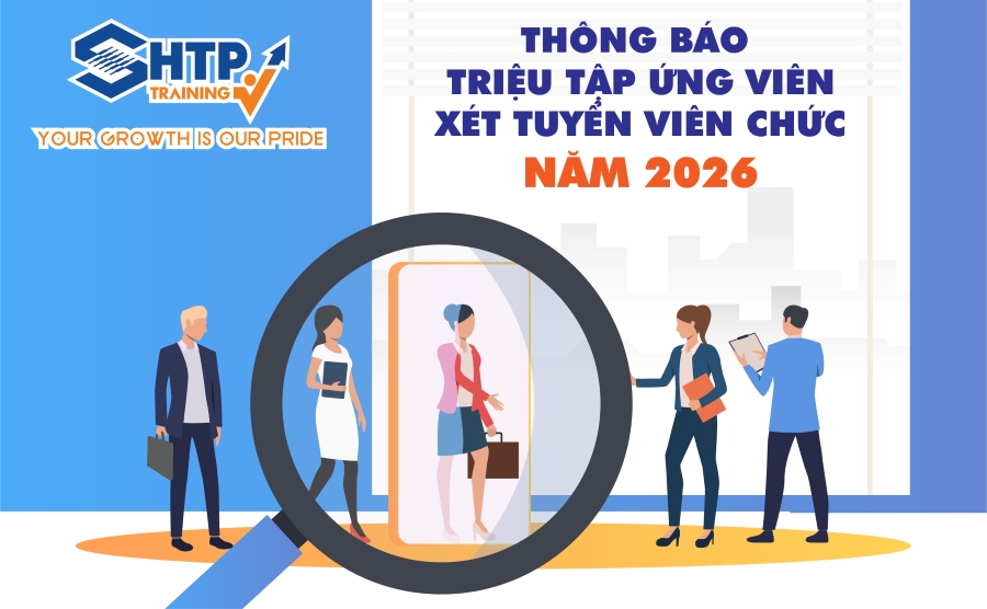 Thông báo Triệu tập ứng viên xét tuyển viên chức năm 2026 của Trung tâm Đào tạo Khu Công nghệ cao