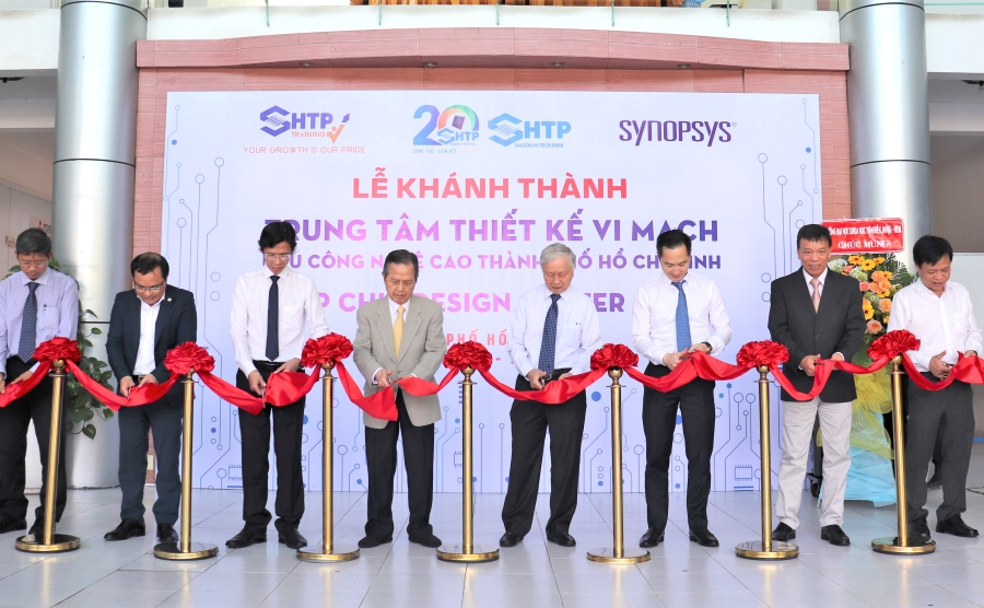 Lễ khánh thành TRUNG TÂM THIẾT KẾ VI MẠCH KHU CÔNG NGHỆ CAO TP.HCM – SHTP CHIP DESIGN CENTER (SCDC)