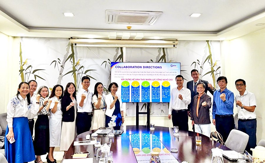 KHU CÔNG NGHỆ CAO KẾT NỐI NGUỒN LỰC, TỪNG BƯỚC HÌNH THÀNH HỆ SINH THÁI ĐÀO TẠO NHÂN LỰC CÔNG NGHỆ CAO – SHTP TRAINING HUB